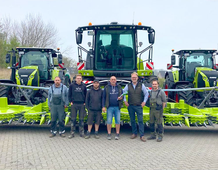 Foto Übergabe CLAAS JAGUAR 990